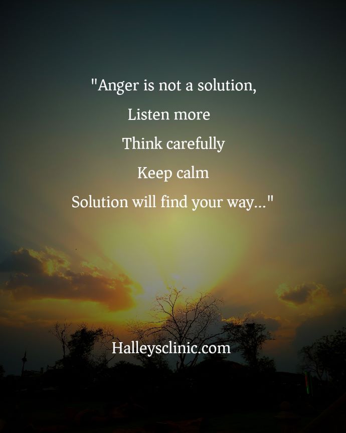 Anger by halleys clinic