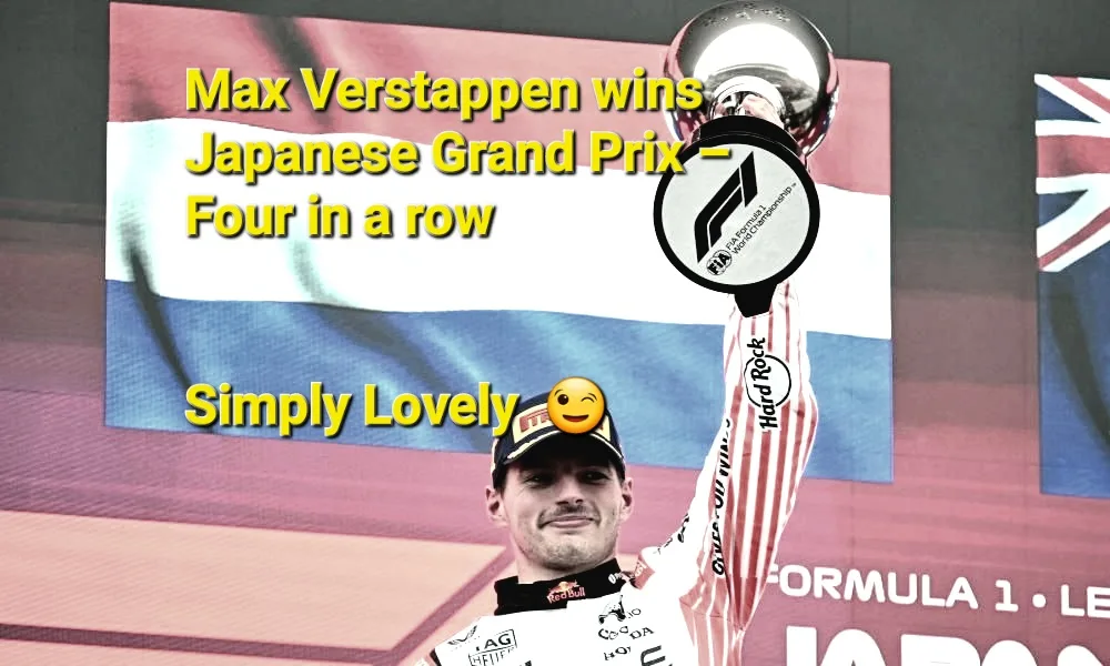 Max Verstappen Dominates in Japan – Sets New Record