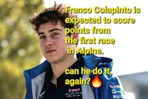 Franco Colapinto to Score big Points from His First Race