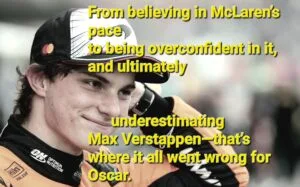 Oscar Piastri lost Imola GP due to a big mistake?