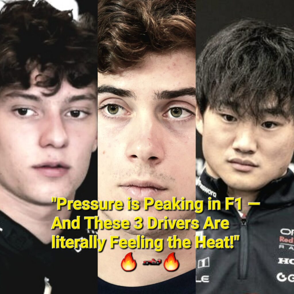 Why Yuki Tsunoda, Kimi Antonelli, and Franco Colapinto Are Under big pressure?