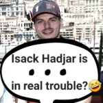 Isack Hadjar, F1 rookie is in big trouble. Why?