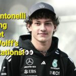 Why Kimi Antonelli Struggles Despite Promising Start in F1?